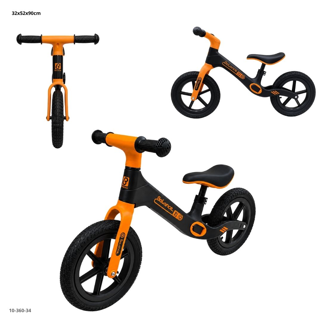 BICICLETA BALANCE SIN PEDAL NARANJA