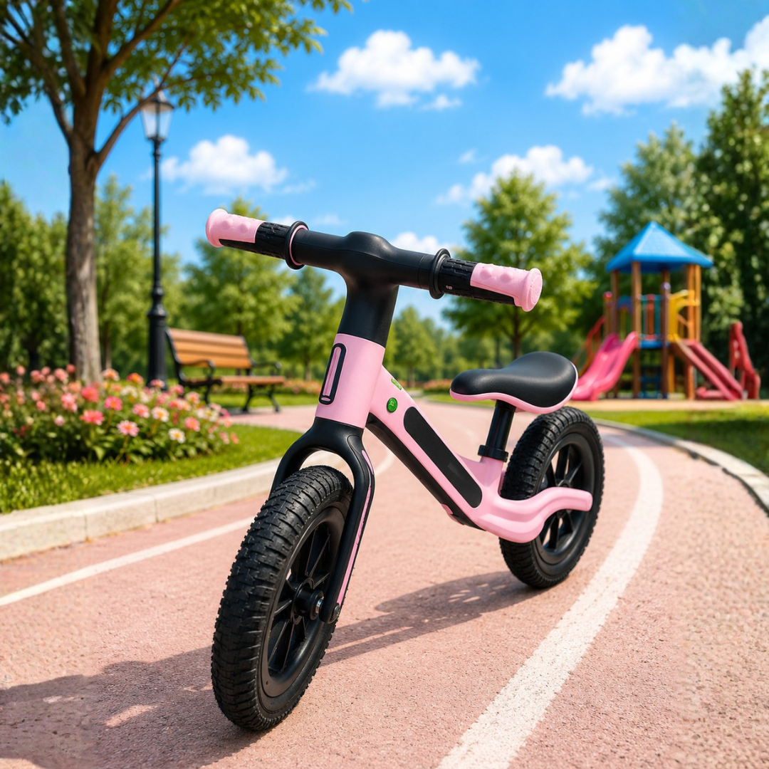 BICICLETA BALANCE SIN PEDAL ROSADO PARA NIÑAS