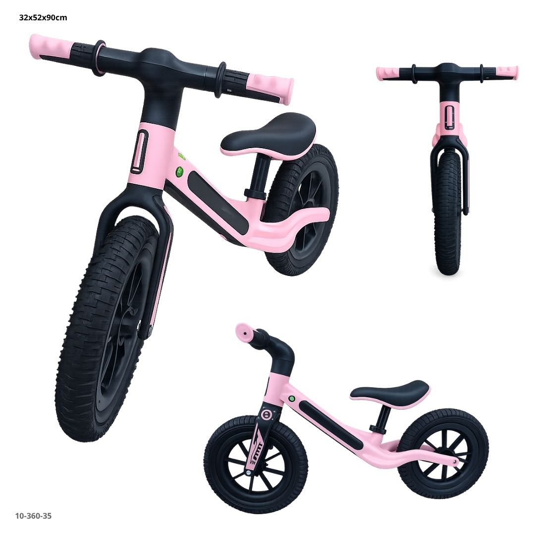 BICICLETA BALANCE SIN PEDAL ROSADO PARA NIÑAS