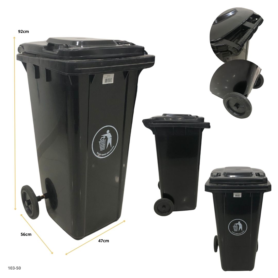 BASURERO 120L NERGO CON LLANTAS 32 GAL (Copia) - plástico