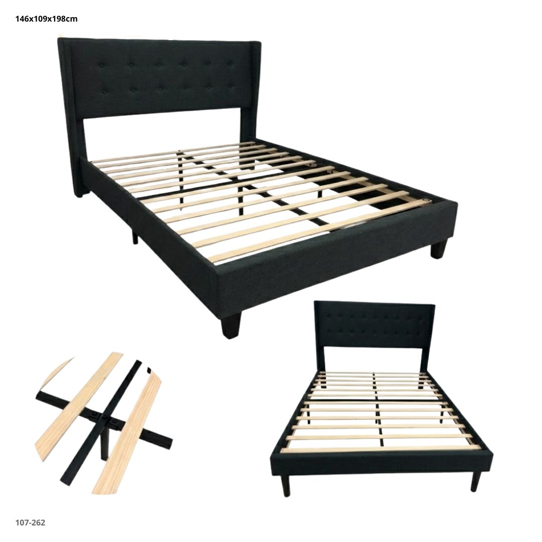 Cama Gris Oscuro 2