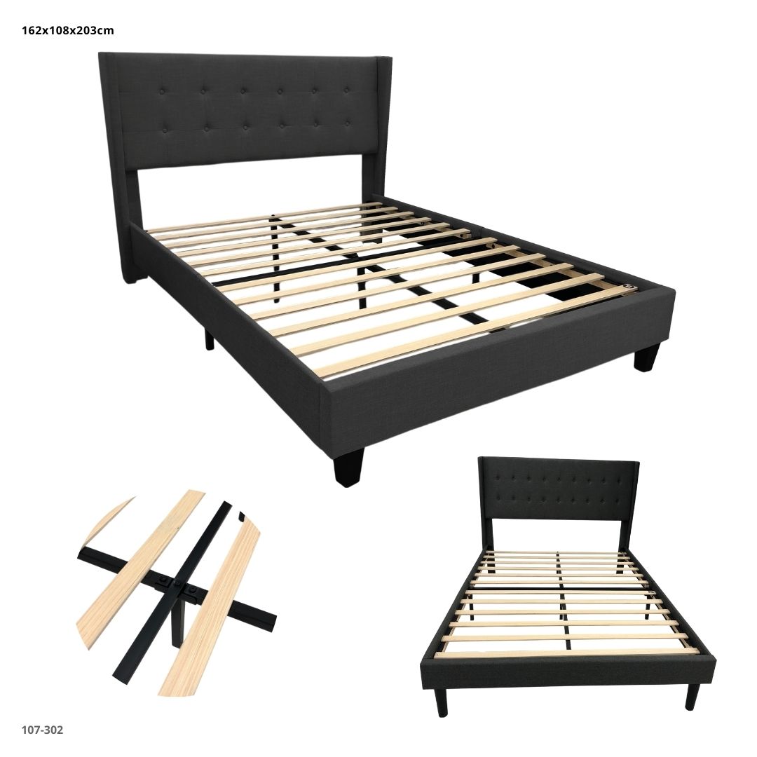 Cama Gris Oscuro 2