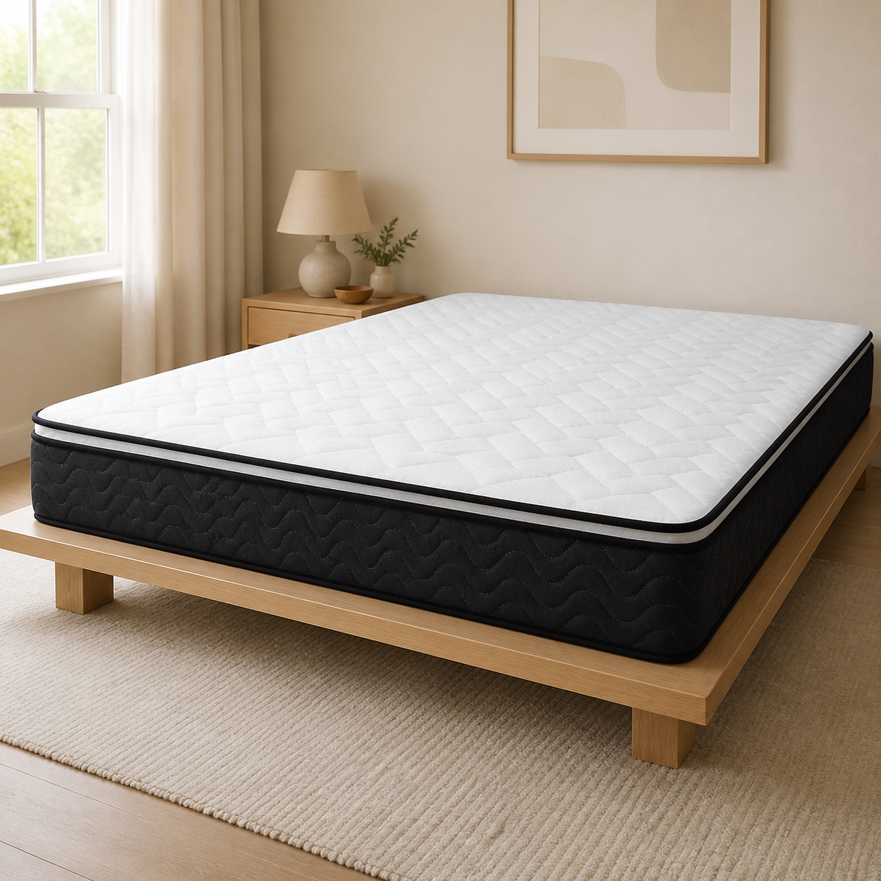 Colchon Empacado al Vacio Confort Time Deluxe