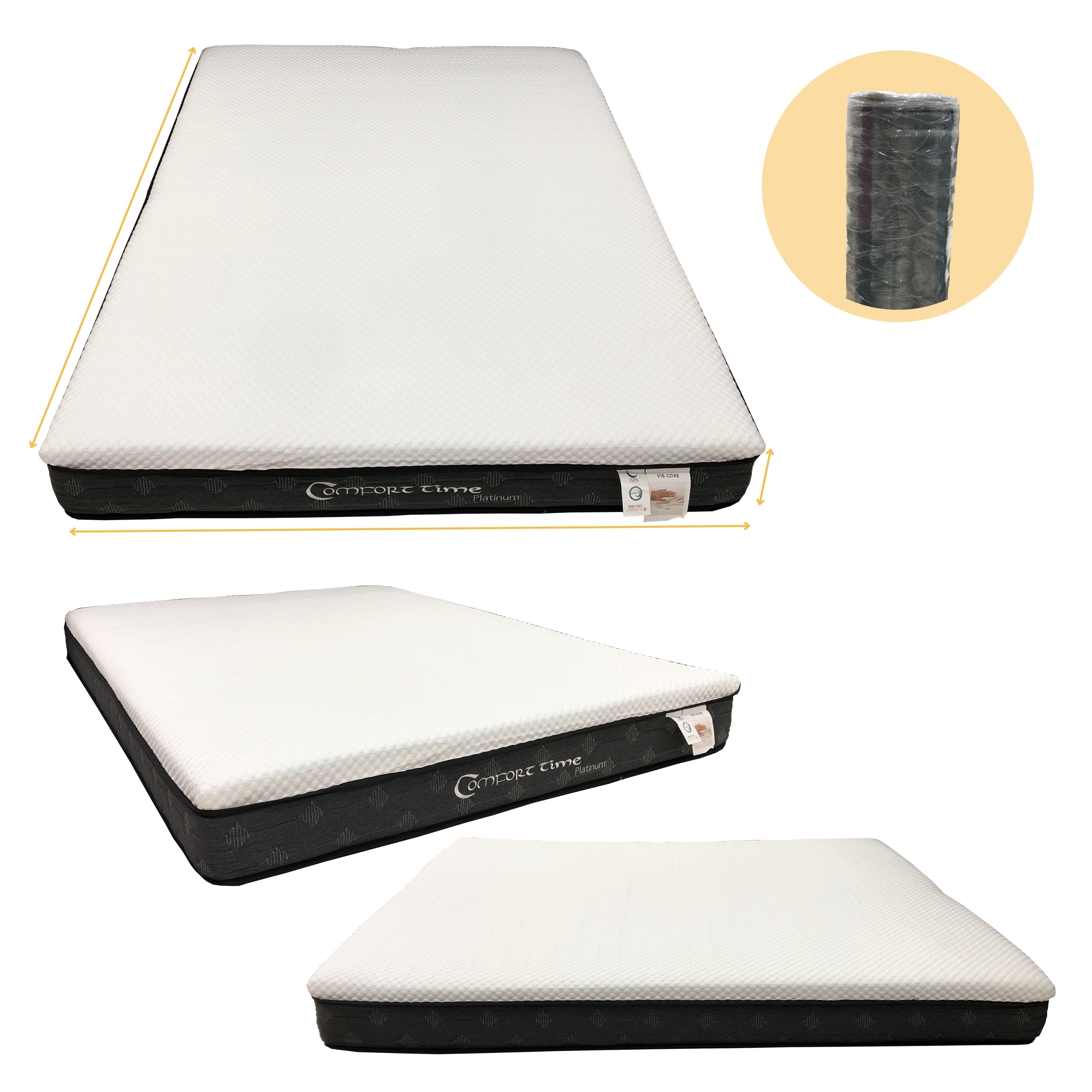 COLCHON EMPACADO AL VACIO COMFORT TIME Platinum