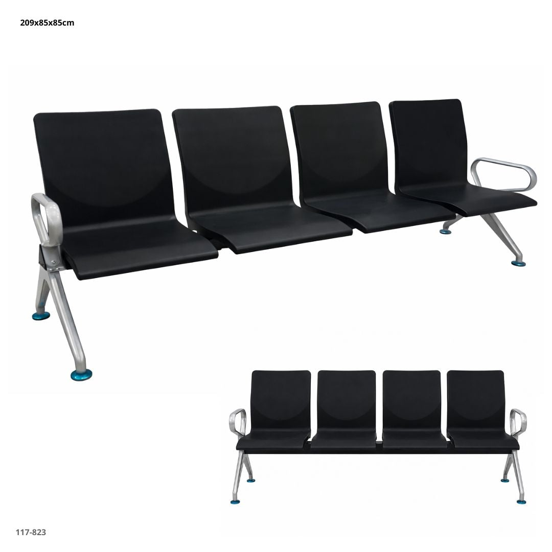 SET 4 SILLAS PLASTICA