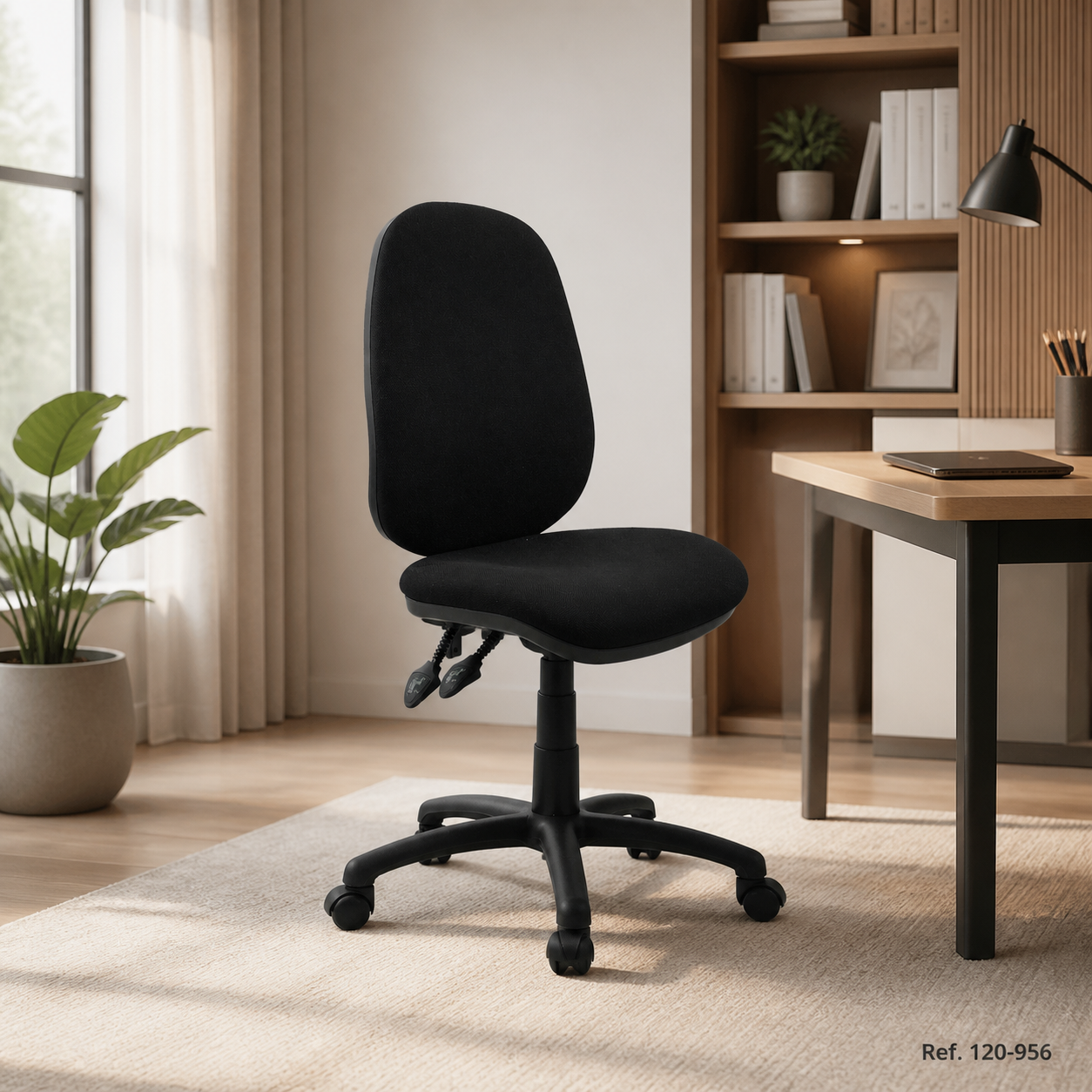 Silla de oficina 120-956 en ambiente contemporáneo. Ref. 120-956