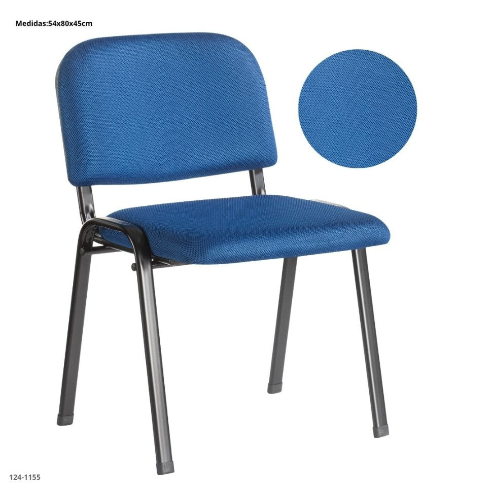 SILLA DE ESPERA COJIN 6CM FIJA