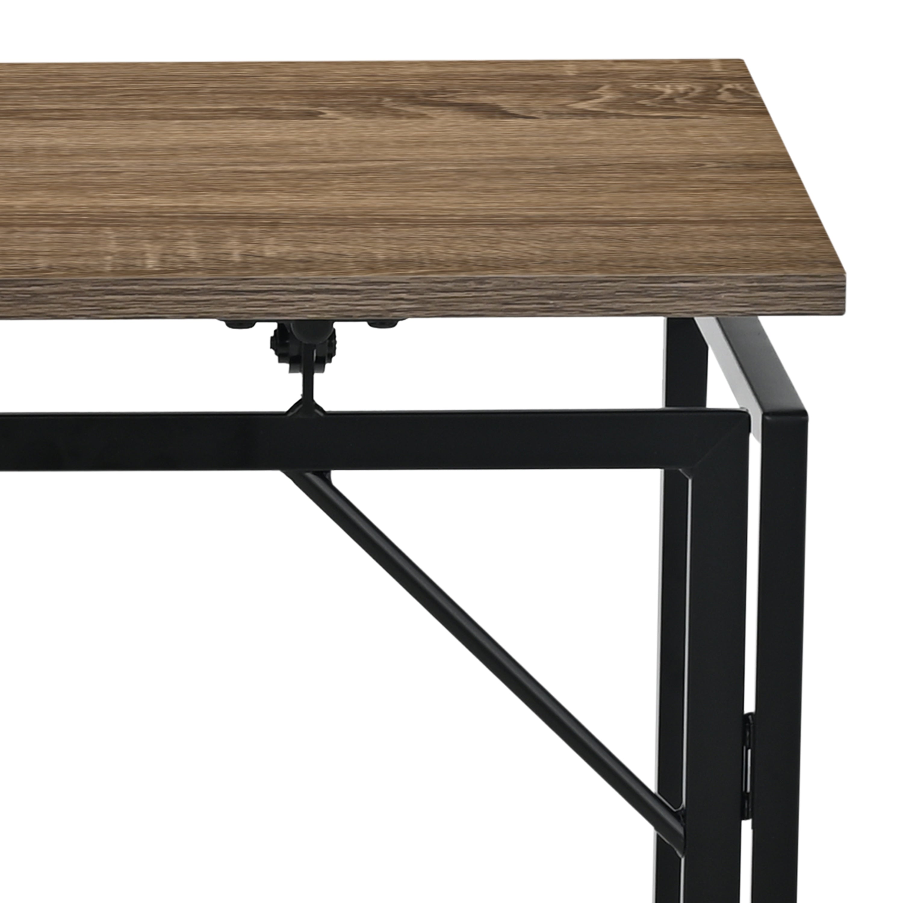 Escritorio Plegable Nogal 80x40x72 cm - vista 7 - Ref. 131-302