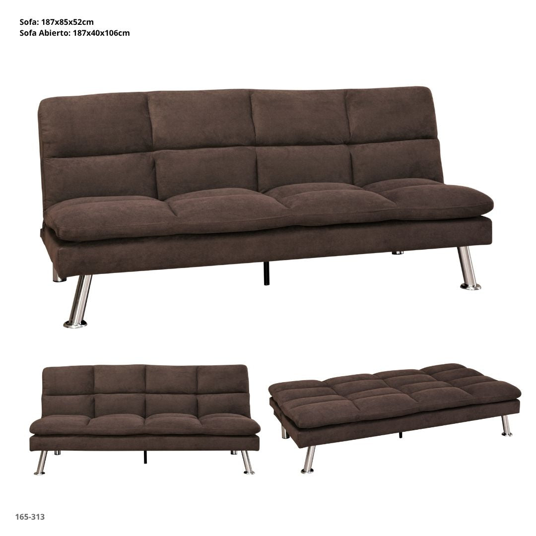 3-Seater Sofa Bed 187 cm