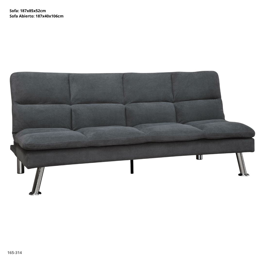 3-Seater Sofa Bed 187 cm