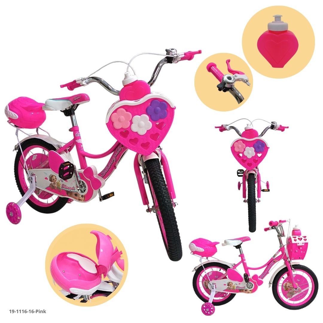 Bicicleta Infantil Rosado 16" - Ref. 19-1116-16-Pink