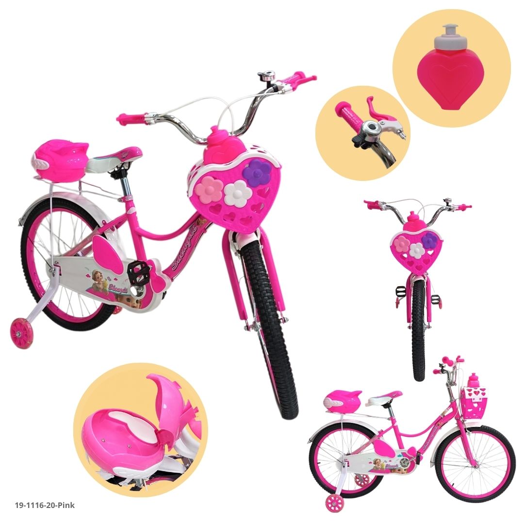 Bicicleta Infantil Rosado 20" - Ref. 19-1116-20-Pink