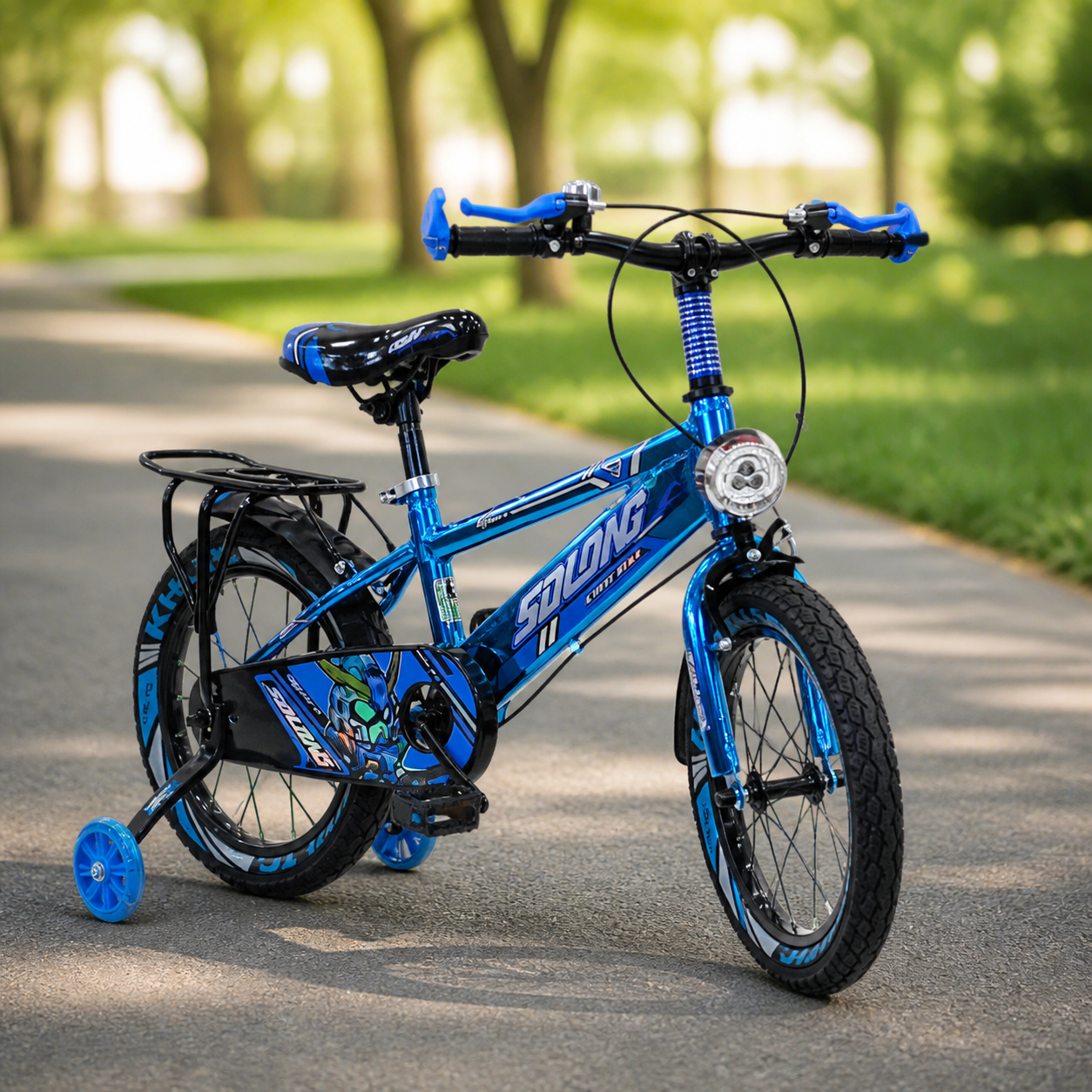 Bicicleta Infantil Ref. 19-558 en ambiente de parque