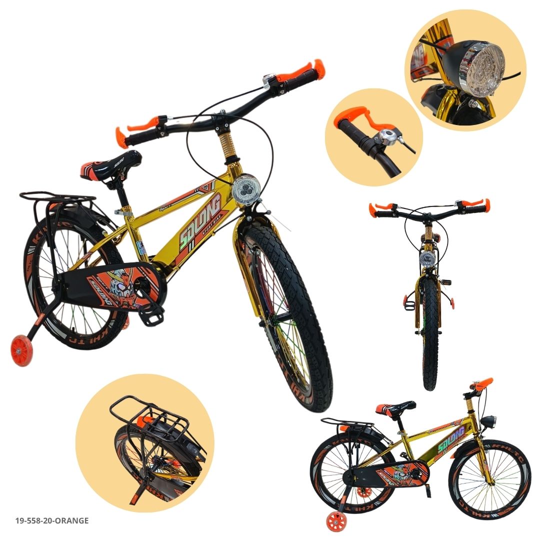 Bicicleta Infantil Naranja 20" - Ref. 19-558-20-ORANGE