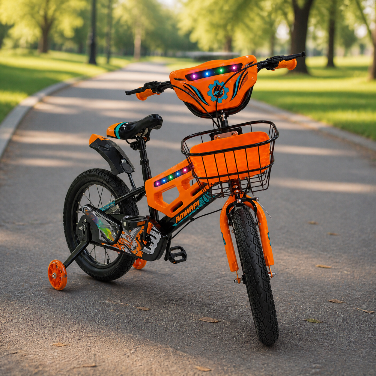 Bicicleta Infantil Ref. 19-6565 en ambiente de parque