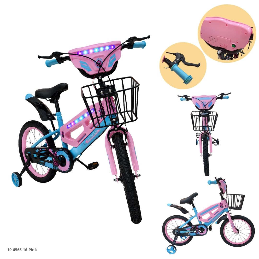 Bicicleta Infantil Rosado 16" - Ref. 19-6565-16-Pink