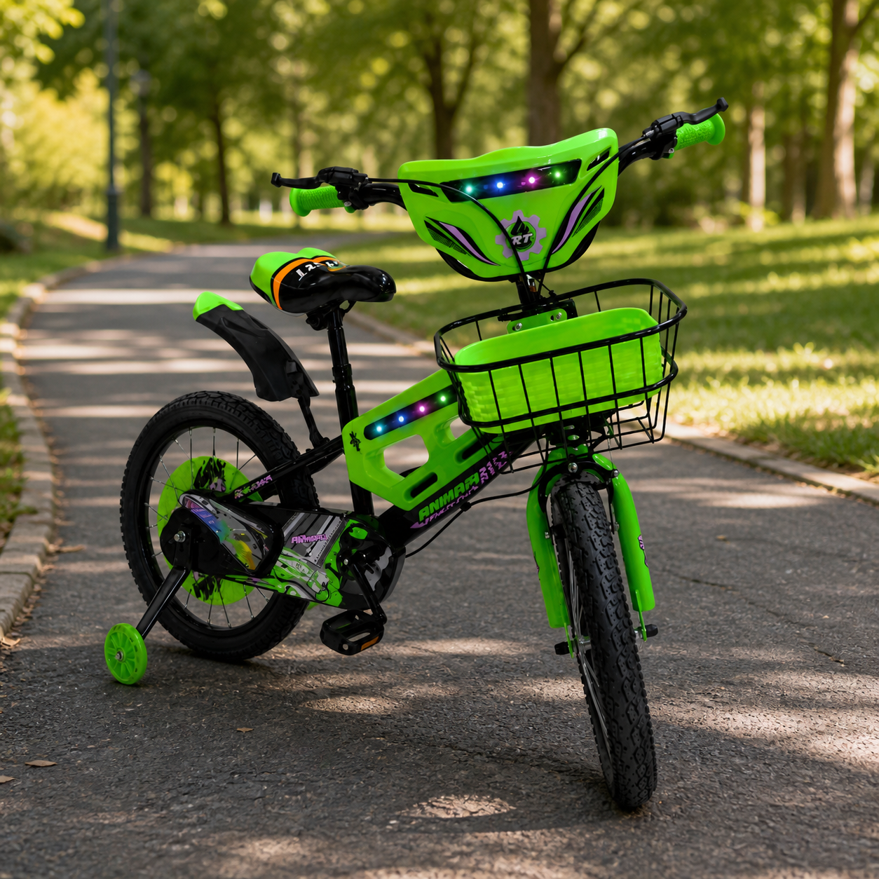 Bicicleta Infantil Ref. 19-6566 en ambiente de parque