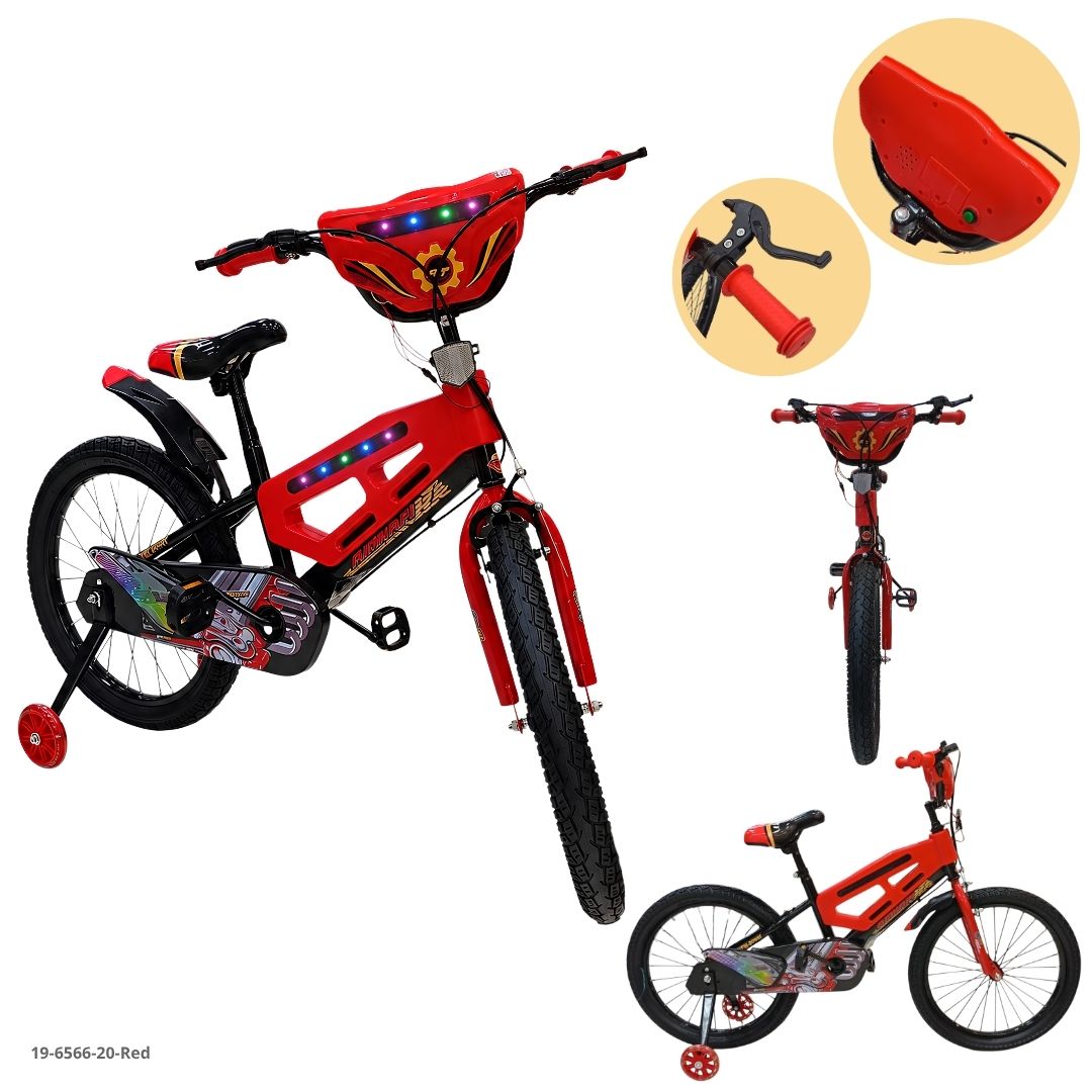 Bicicleta Infantil Rojo 20" - Ref. 19-6566-20-Red
