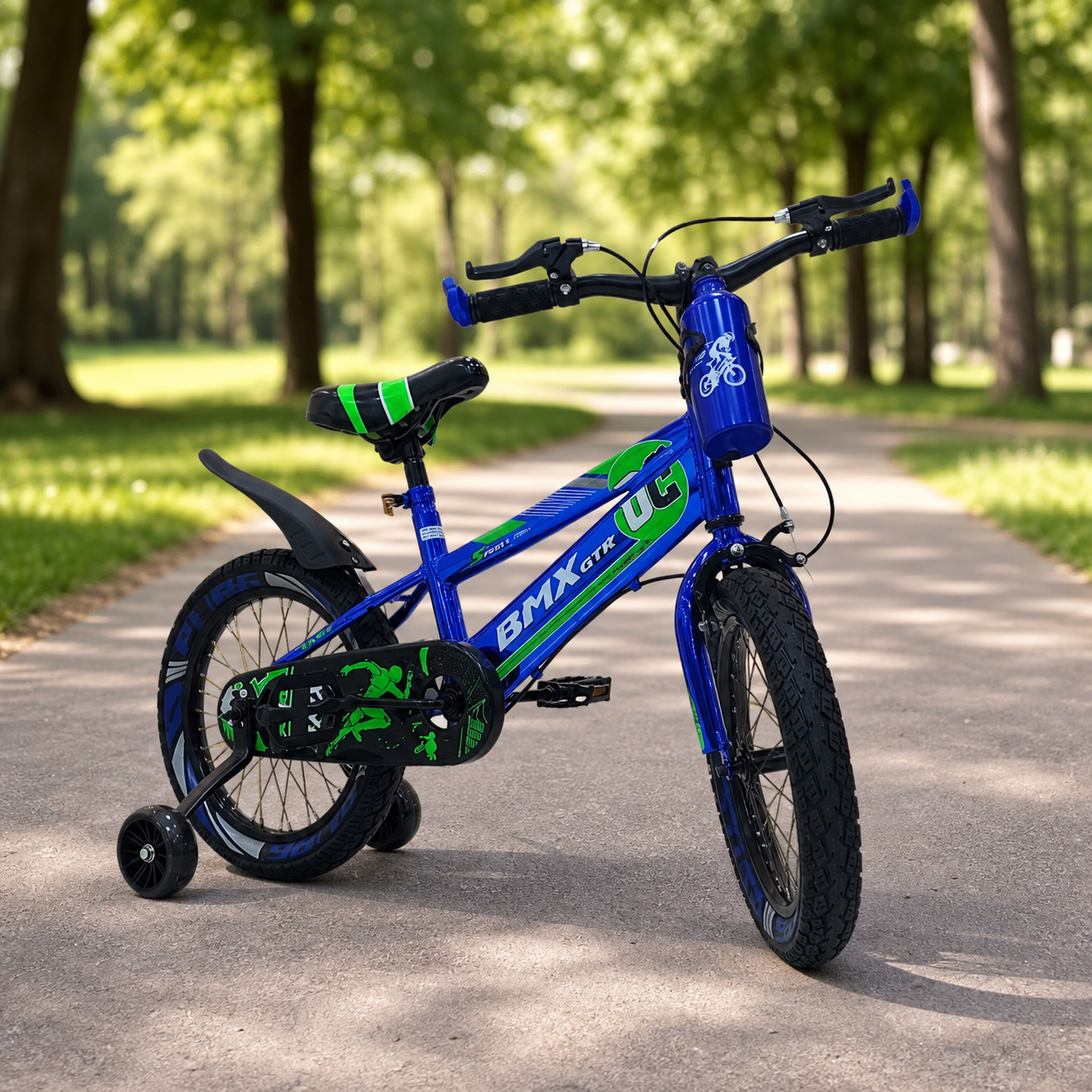 Bicicleta Infantil Ref. 19-888-8 en ambiente de parque