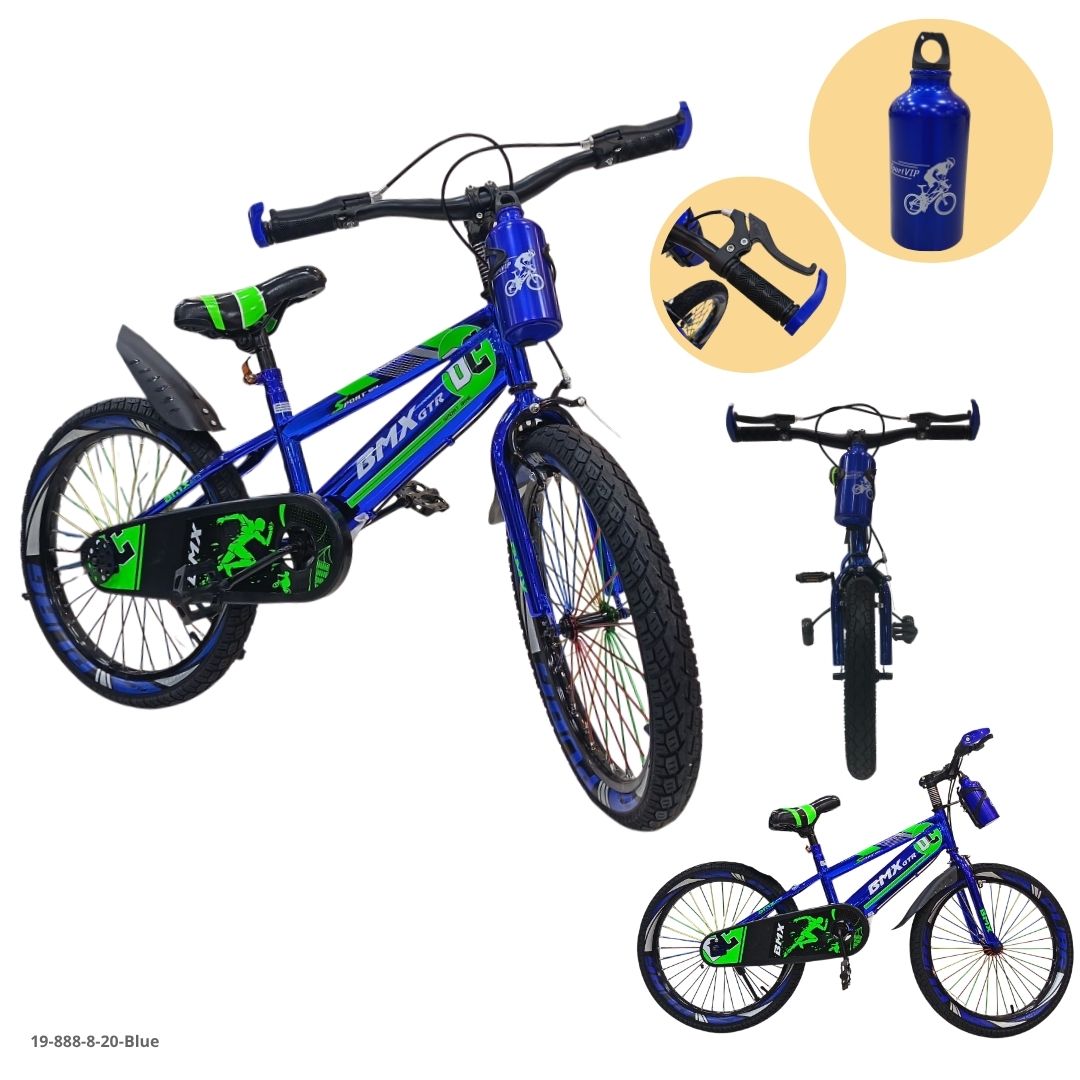 Bicicleta Infantil Azul 20" - Ref. 19-888-8-20-Blue