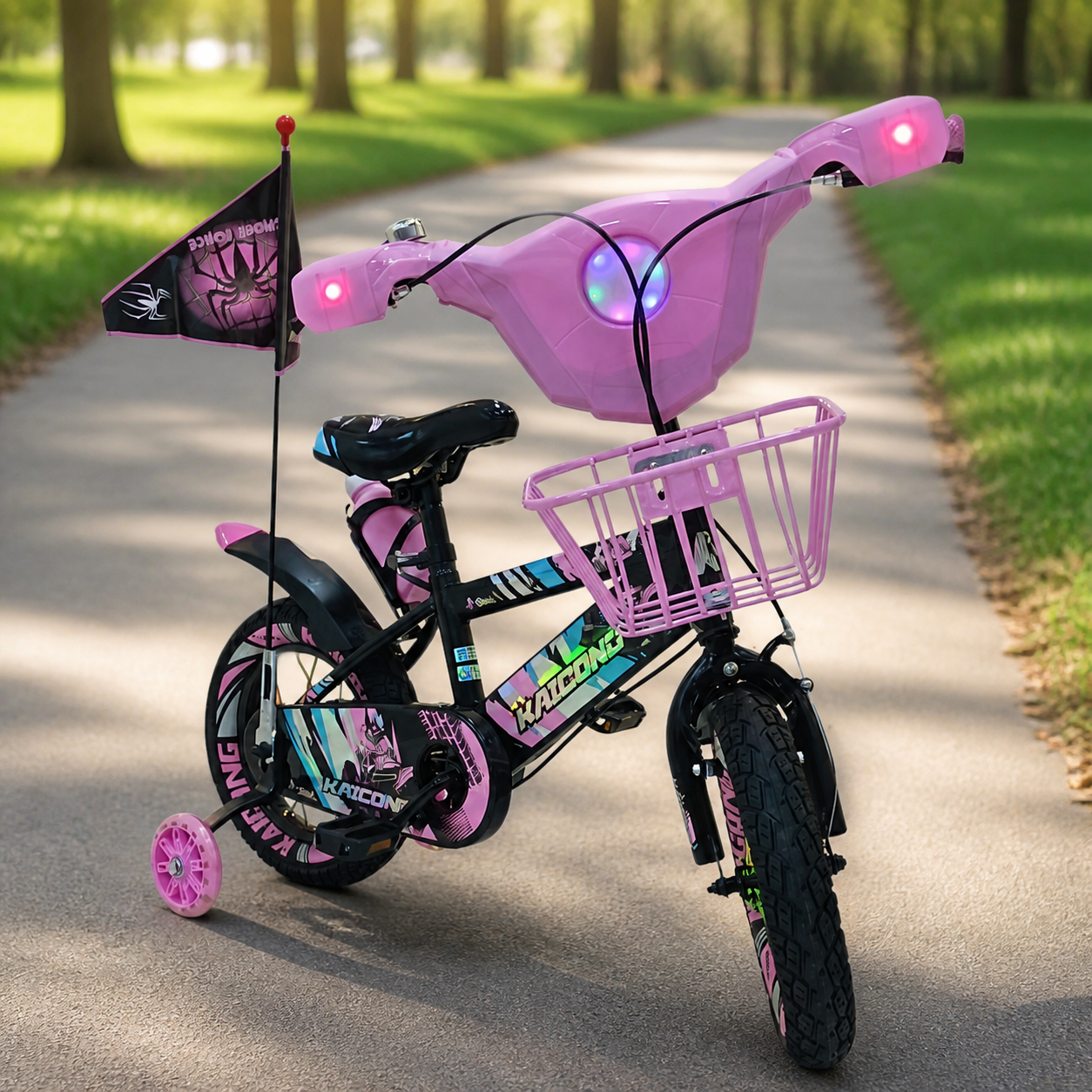Bicicleta Infantil Ref. 19-895-1 en ambiente de parque