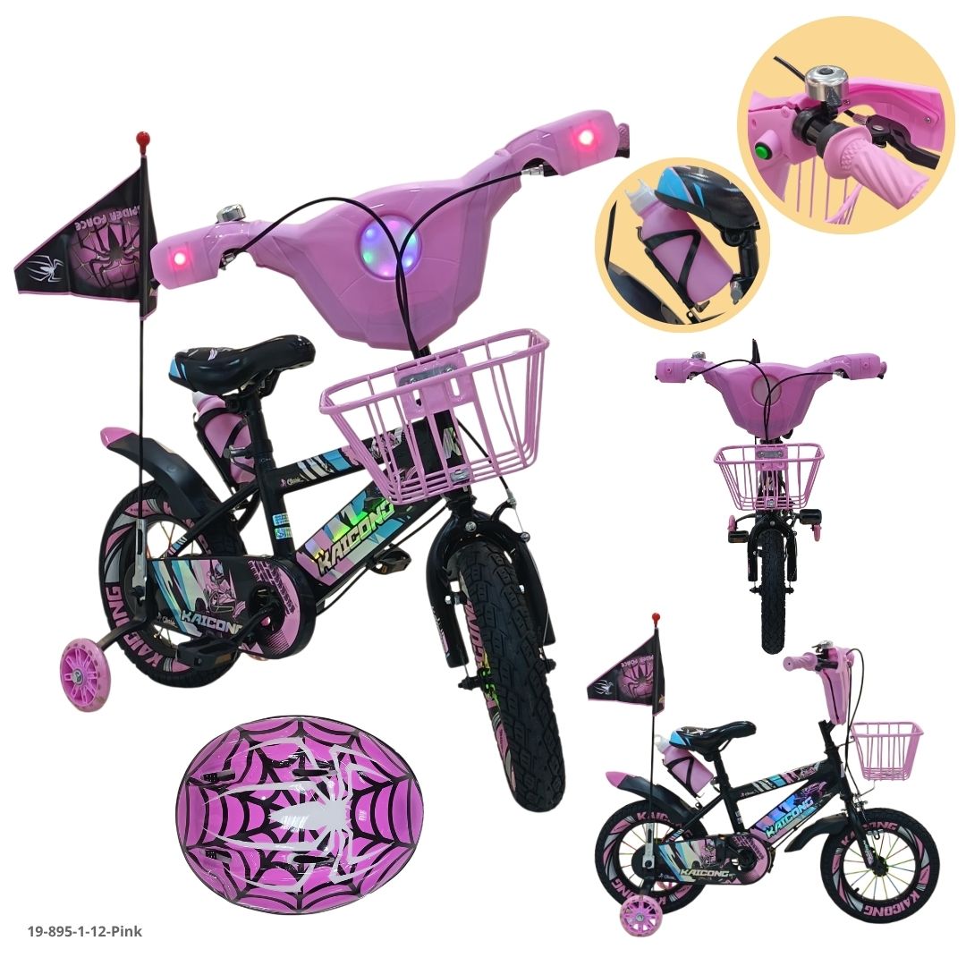 Bicicleta Infantil Rosado 12" - Ref. 19-895-1-12-Pink
