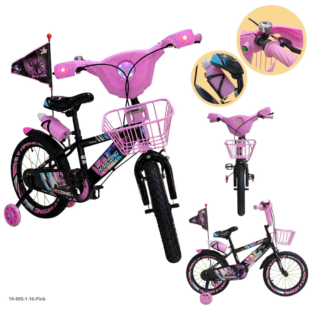 Bicicleta Infantil Rosado 16" - Ref. 19-895-1-16-Pink