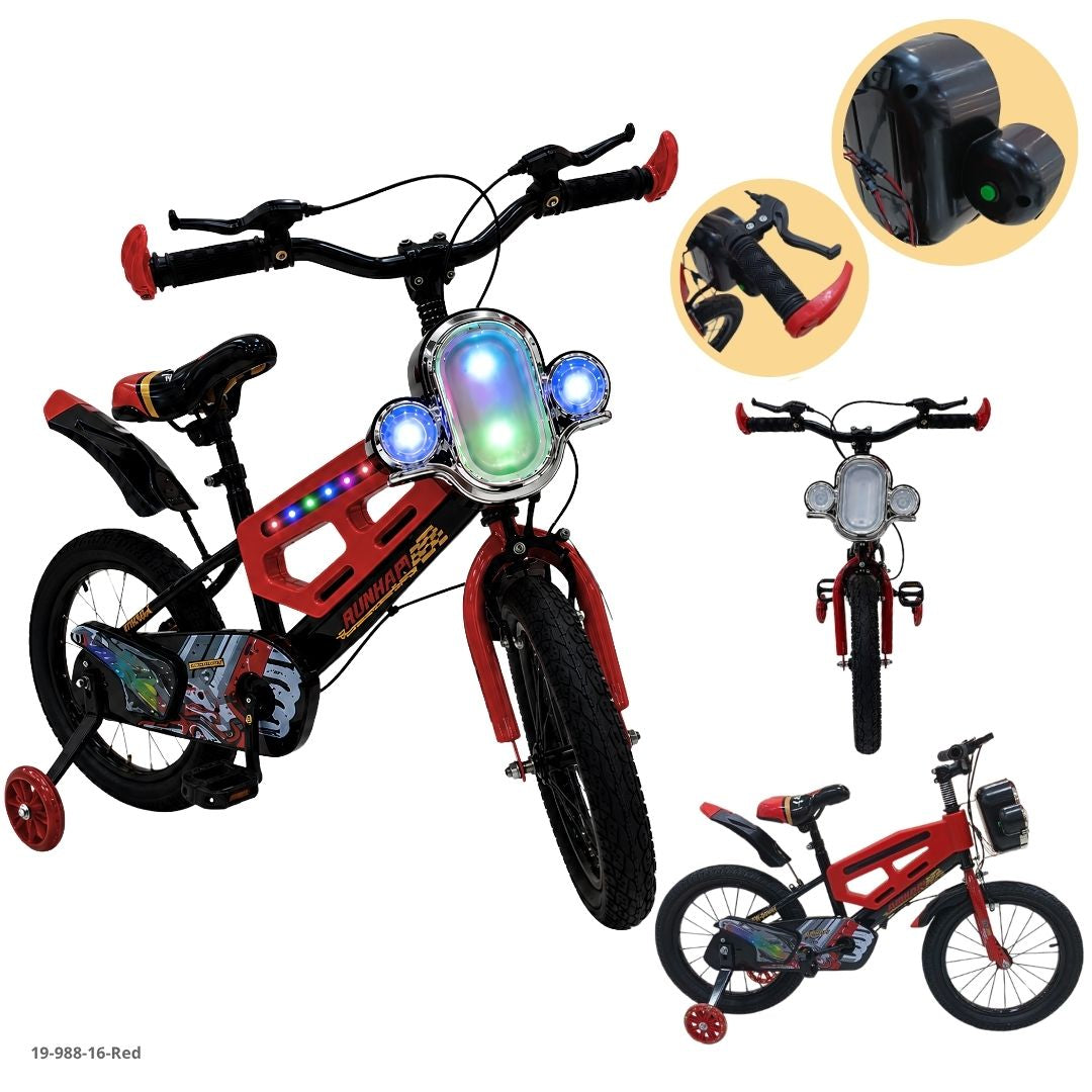Bicicleta Infantil Rojo 16" - Ref. 19-988-16-Red