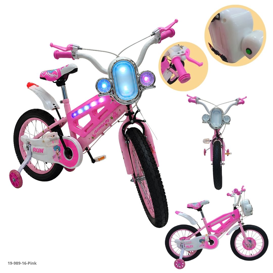 Bicicleta Infantil Rosado 16" - Ref. 19-989-16-Pink