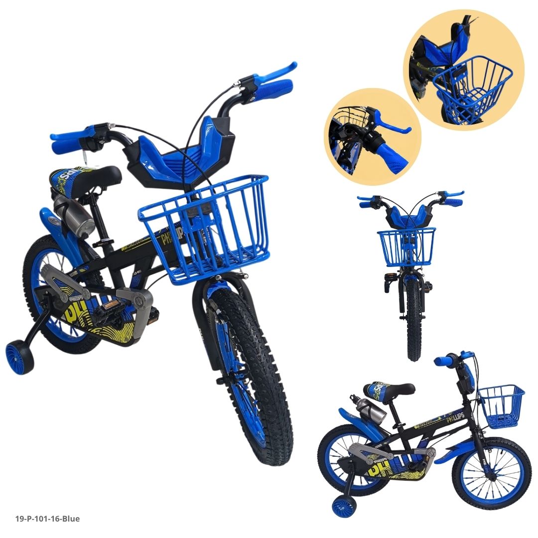 Bicicleta Infantil Azul 16" - Ref. 19-P-101-16-Blue