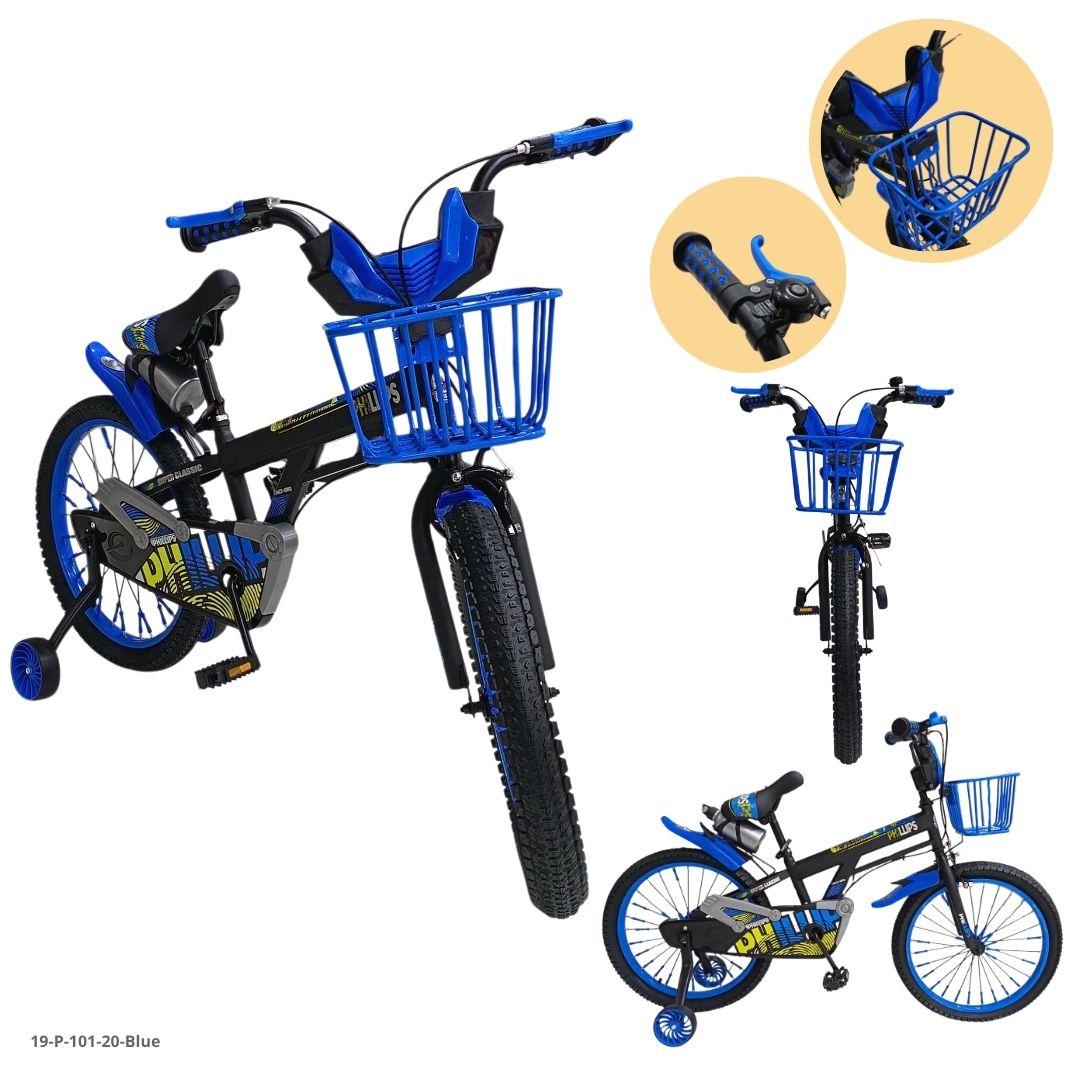 Bicicleta Infantil Azul 20" - Ref. 19-P-101-20-Blue