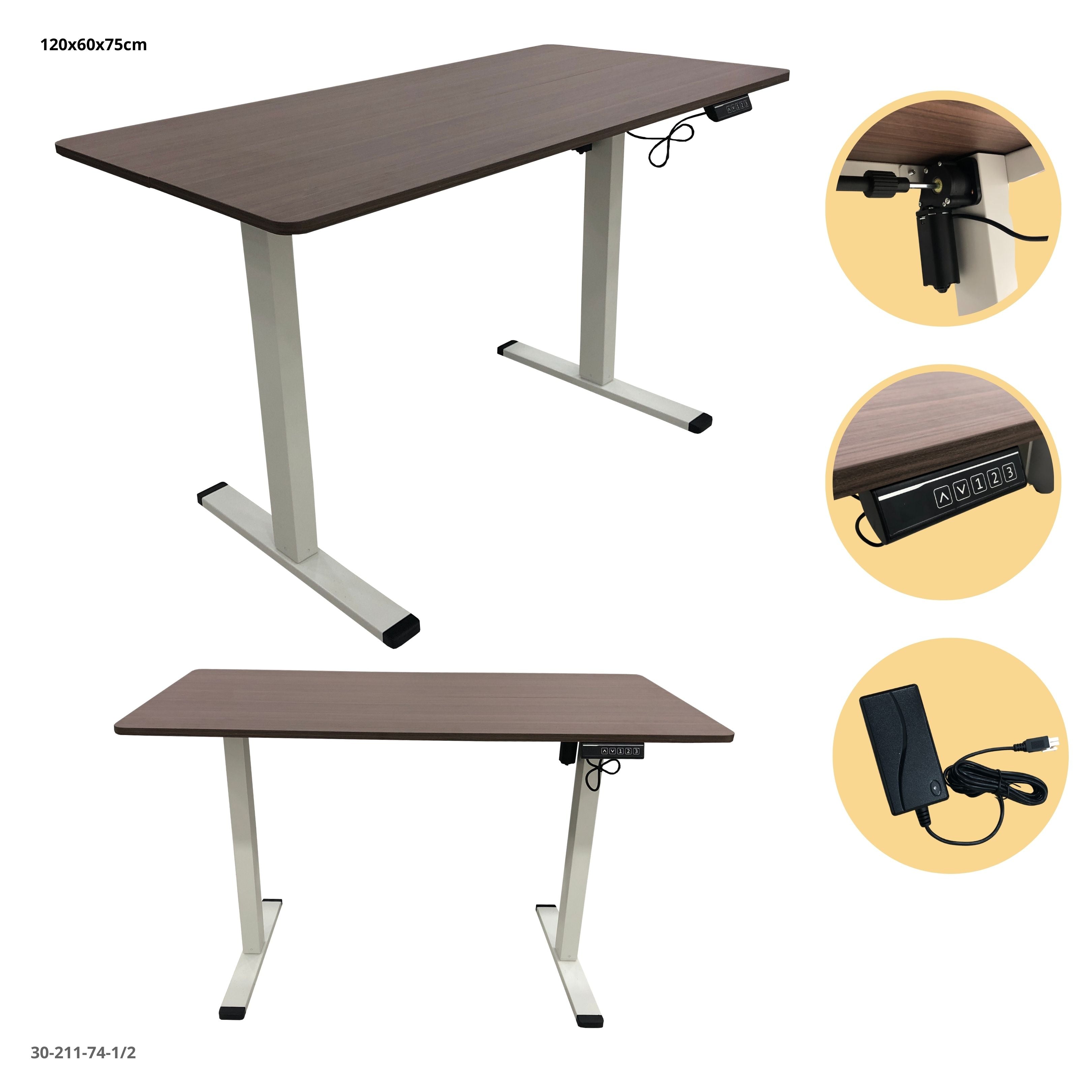 ESCRITORIO AJUSTABLE ALTURA 120*60*75CM