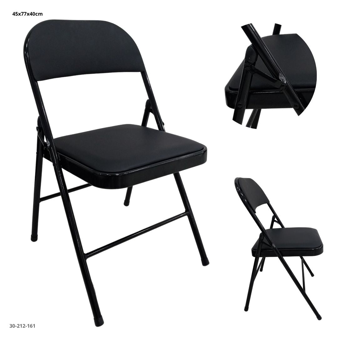 SILLA PLEGABLE DE NEGRA
