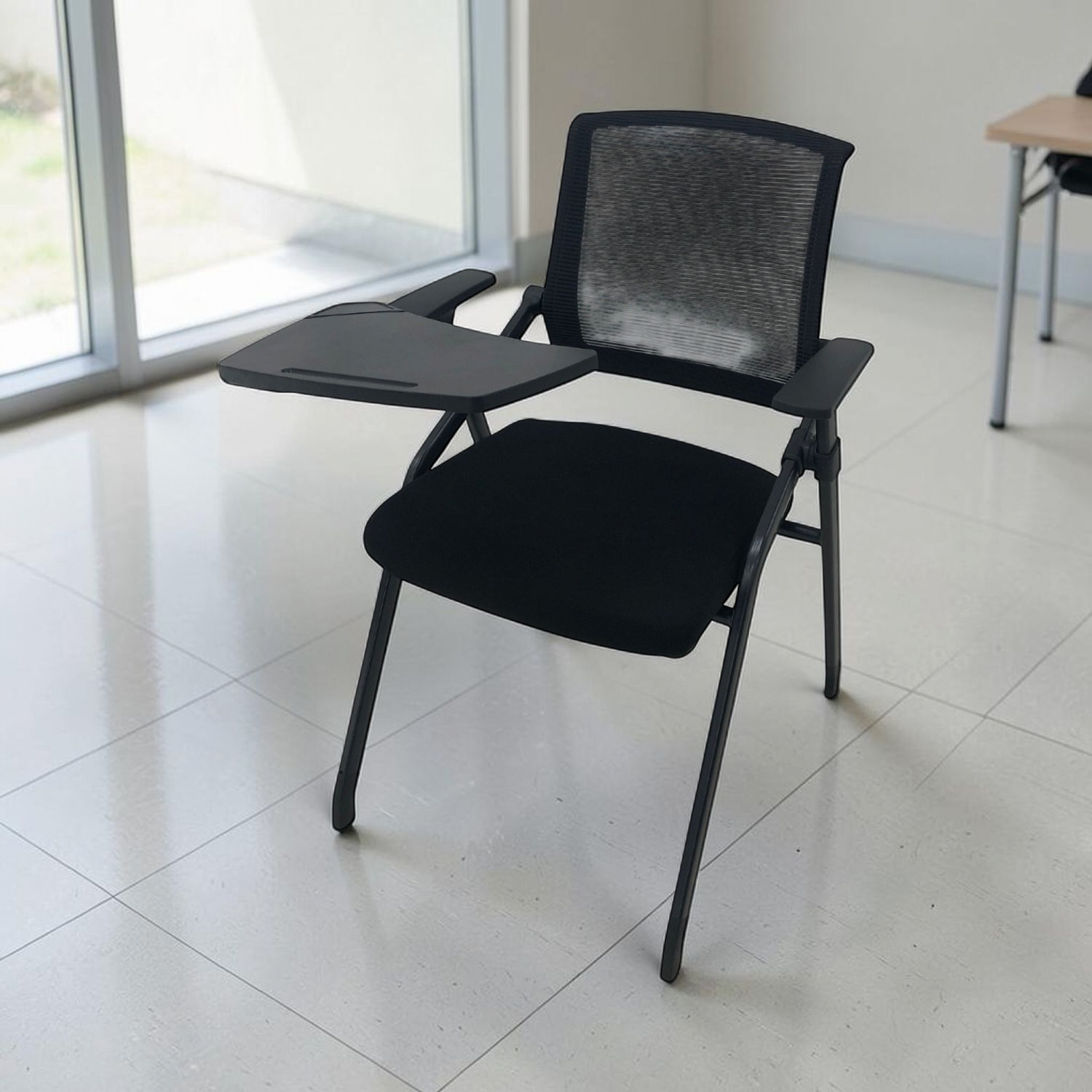 Silla Escritorio Negra en ambiente