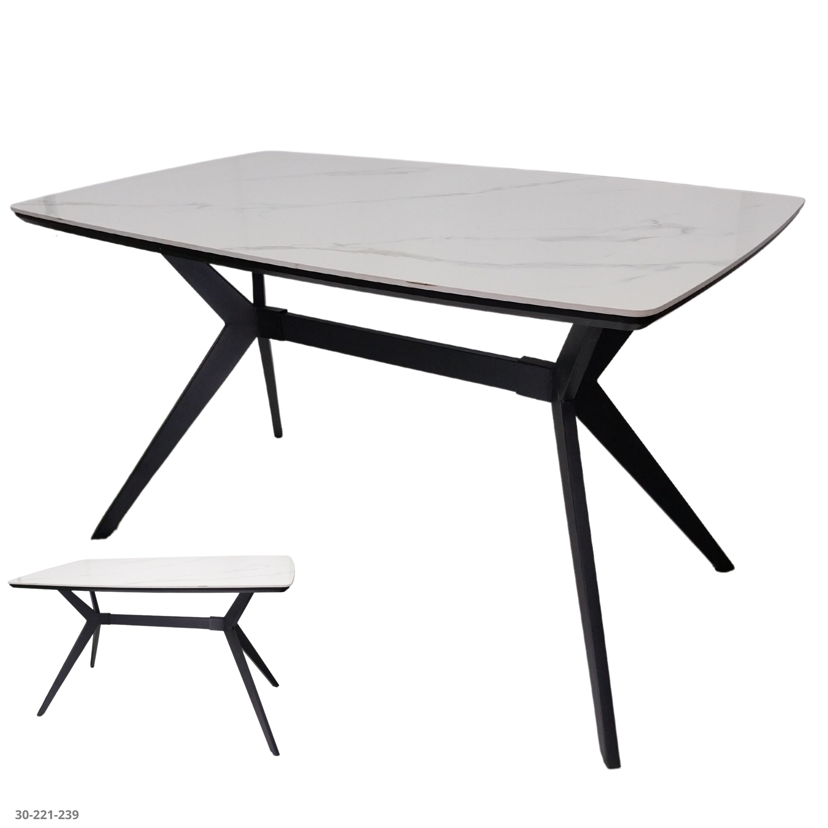 PLASTIC 5-SEAT TERRACE SET SATANA / 8-0138