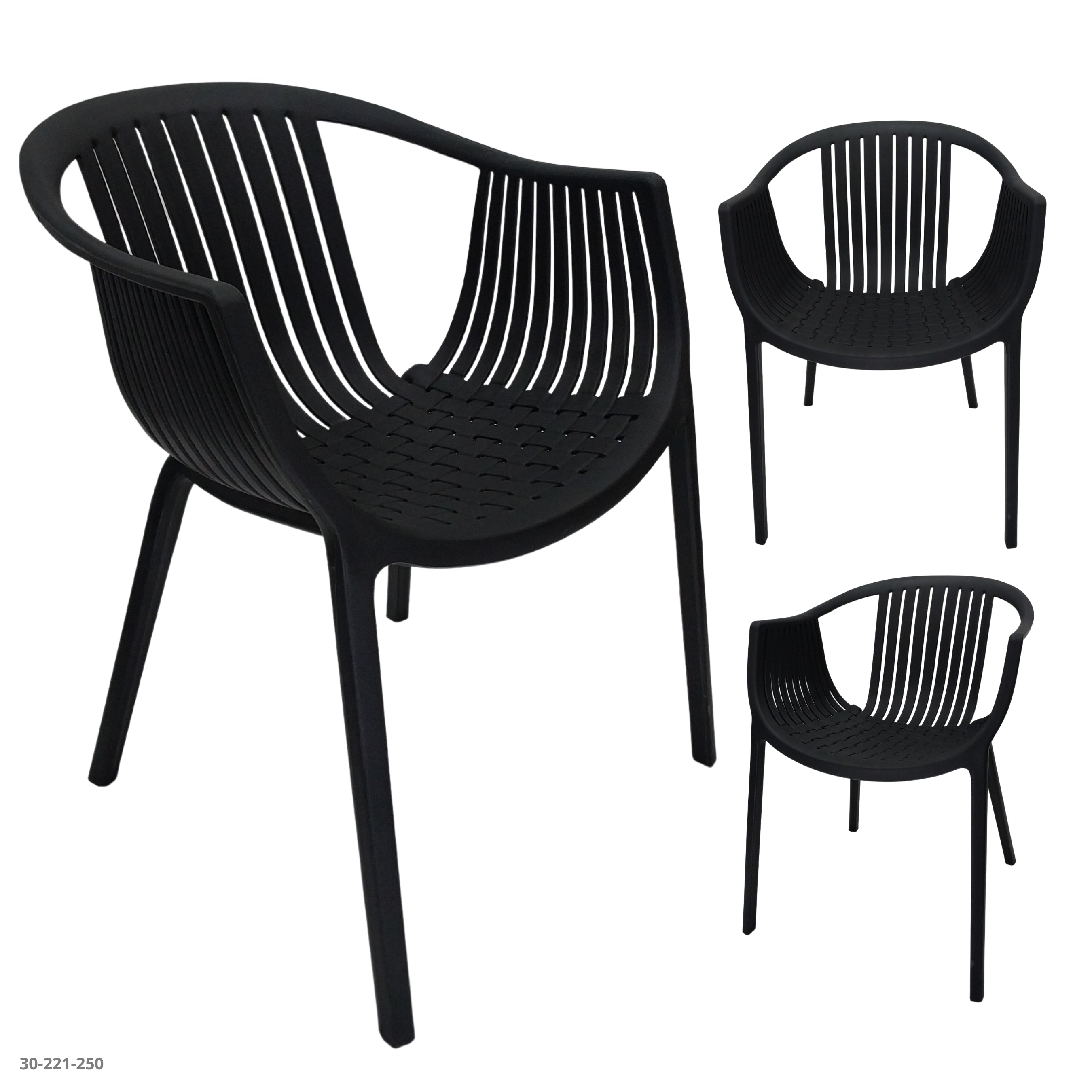 SILLA MODERNA NEGRO