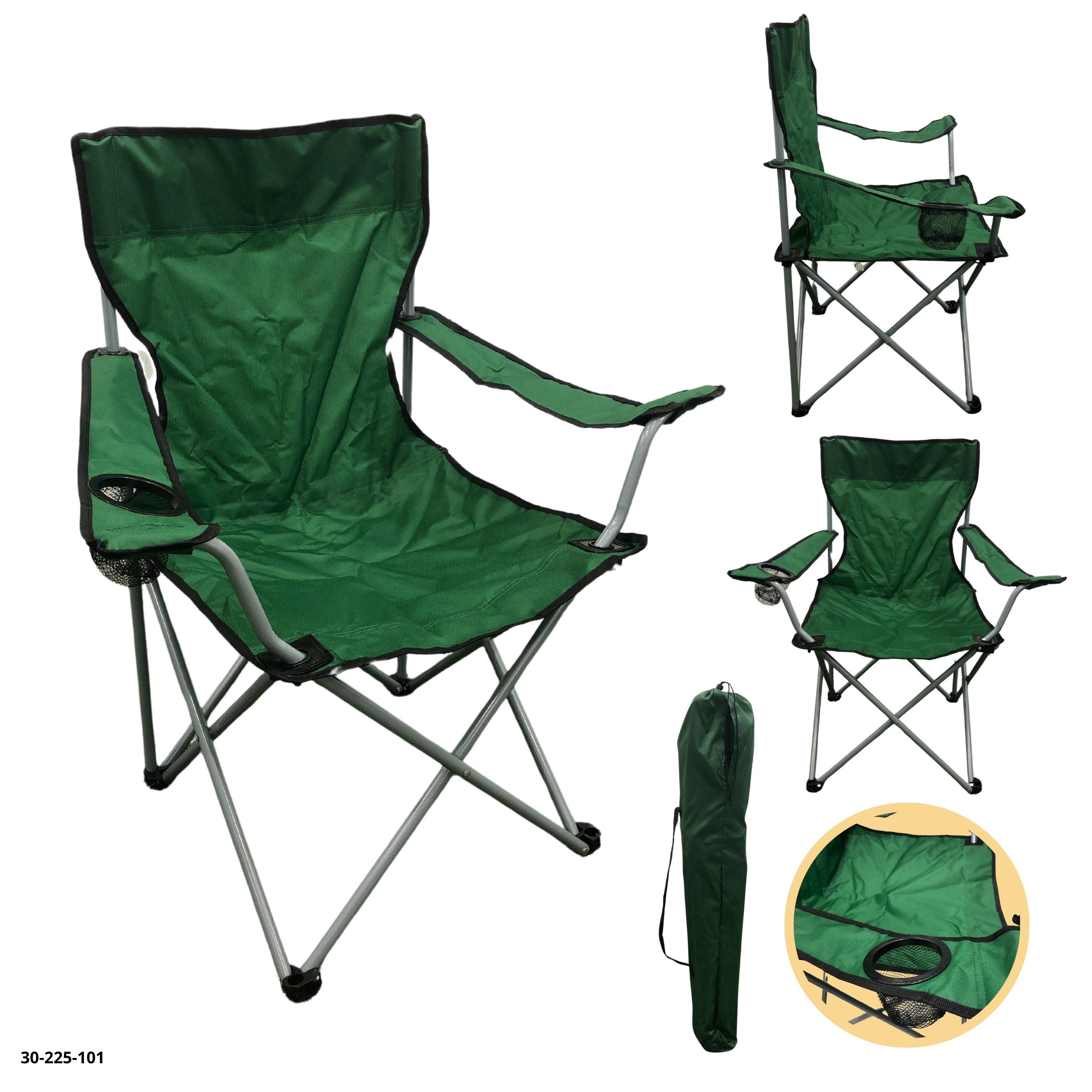 SILLA DE CAMPING VERDE