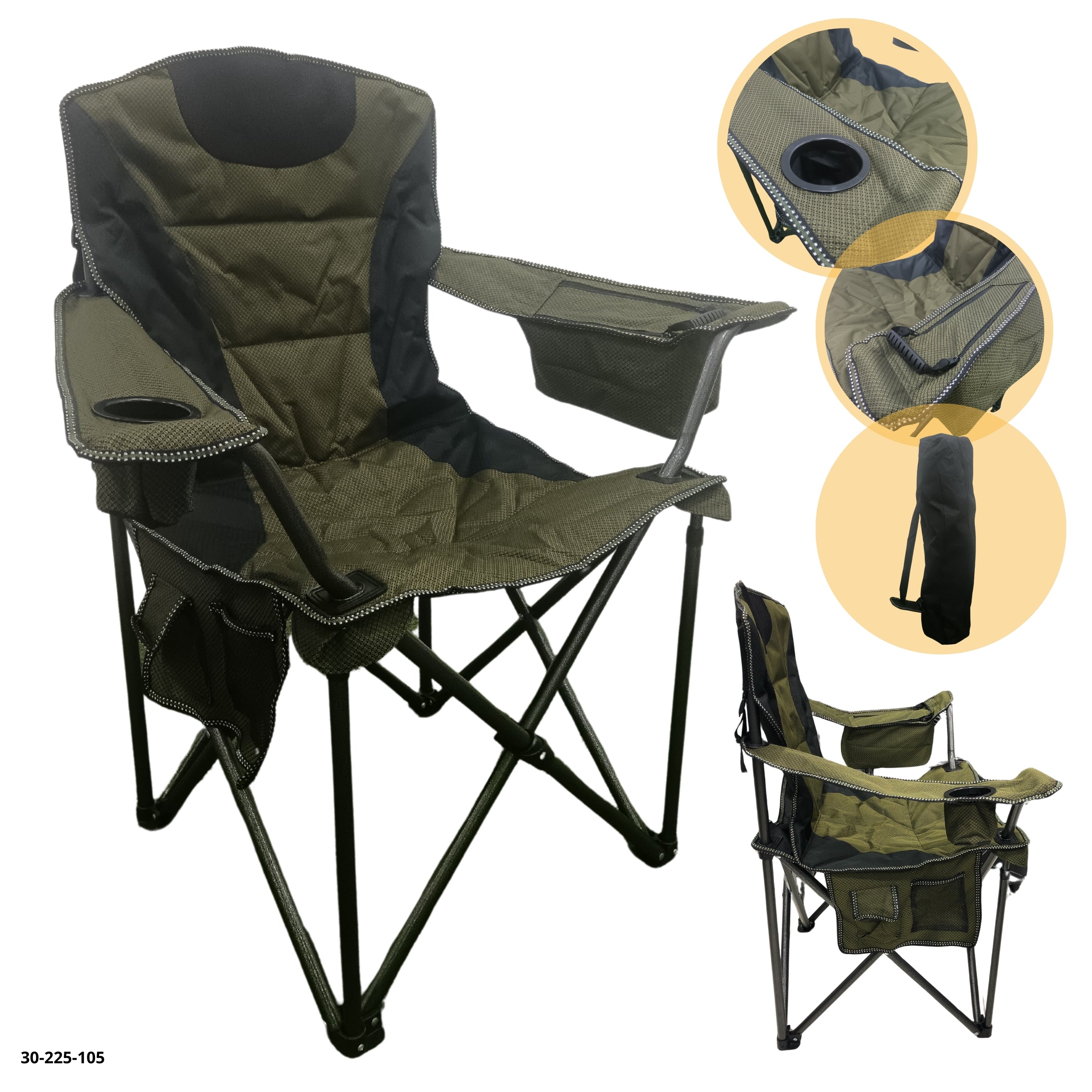SILLA DE CAMPING VERDE GRANDE