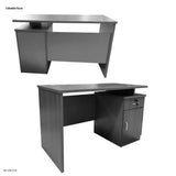 ESCRITORIO DE OFFICINA 120*60*75CM C/GABINETE - oficina, madera