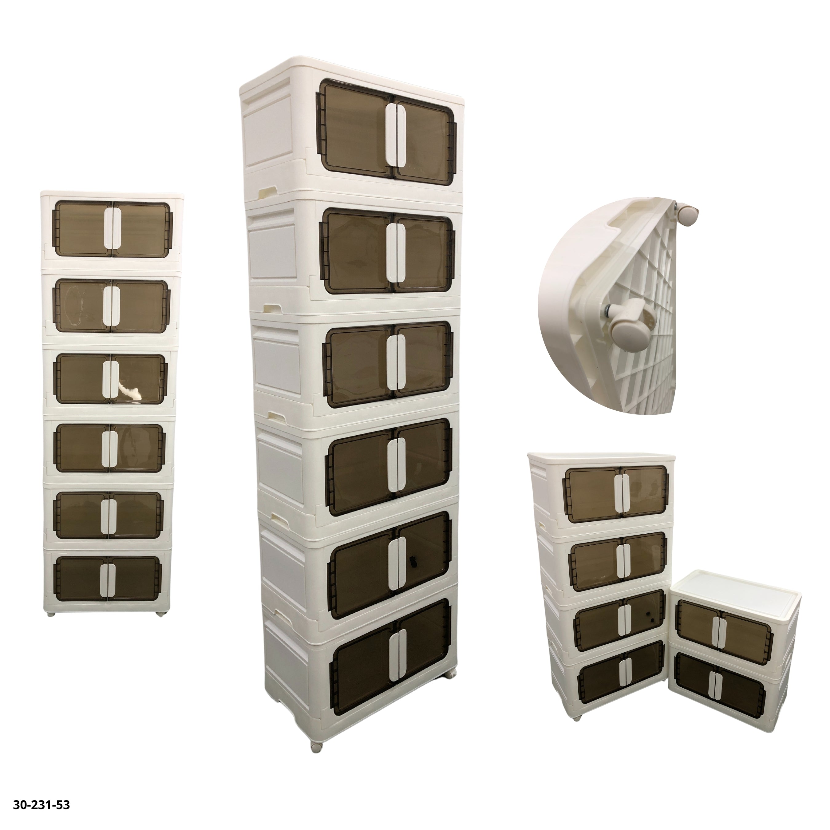 ORGANIZADOR BLANCO PLEGABLE