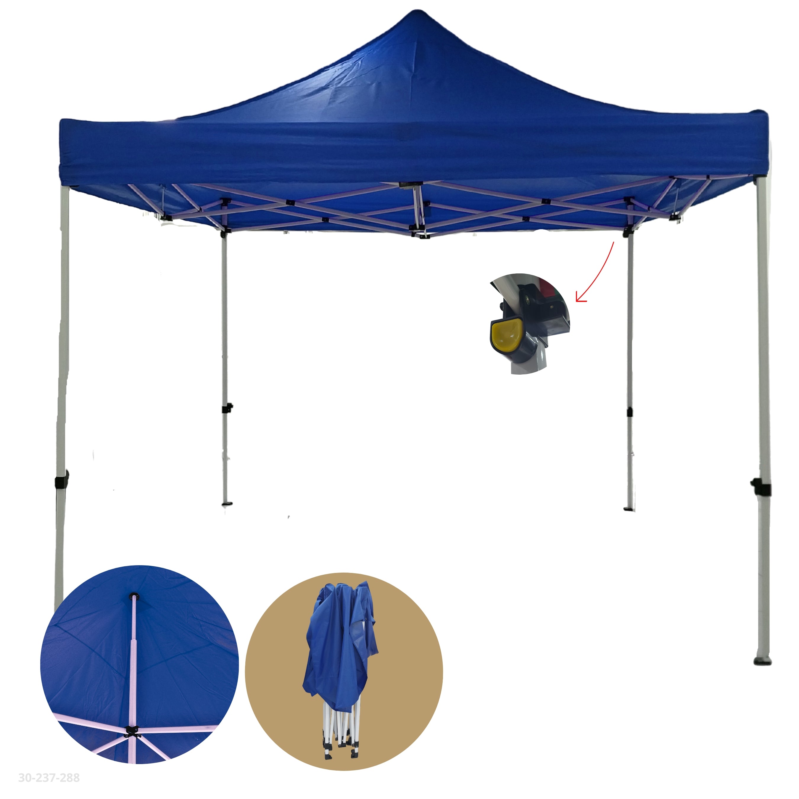 TOLDA/LONA 600D AZUL 3MX3M