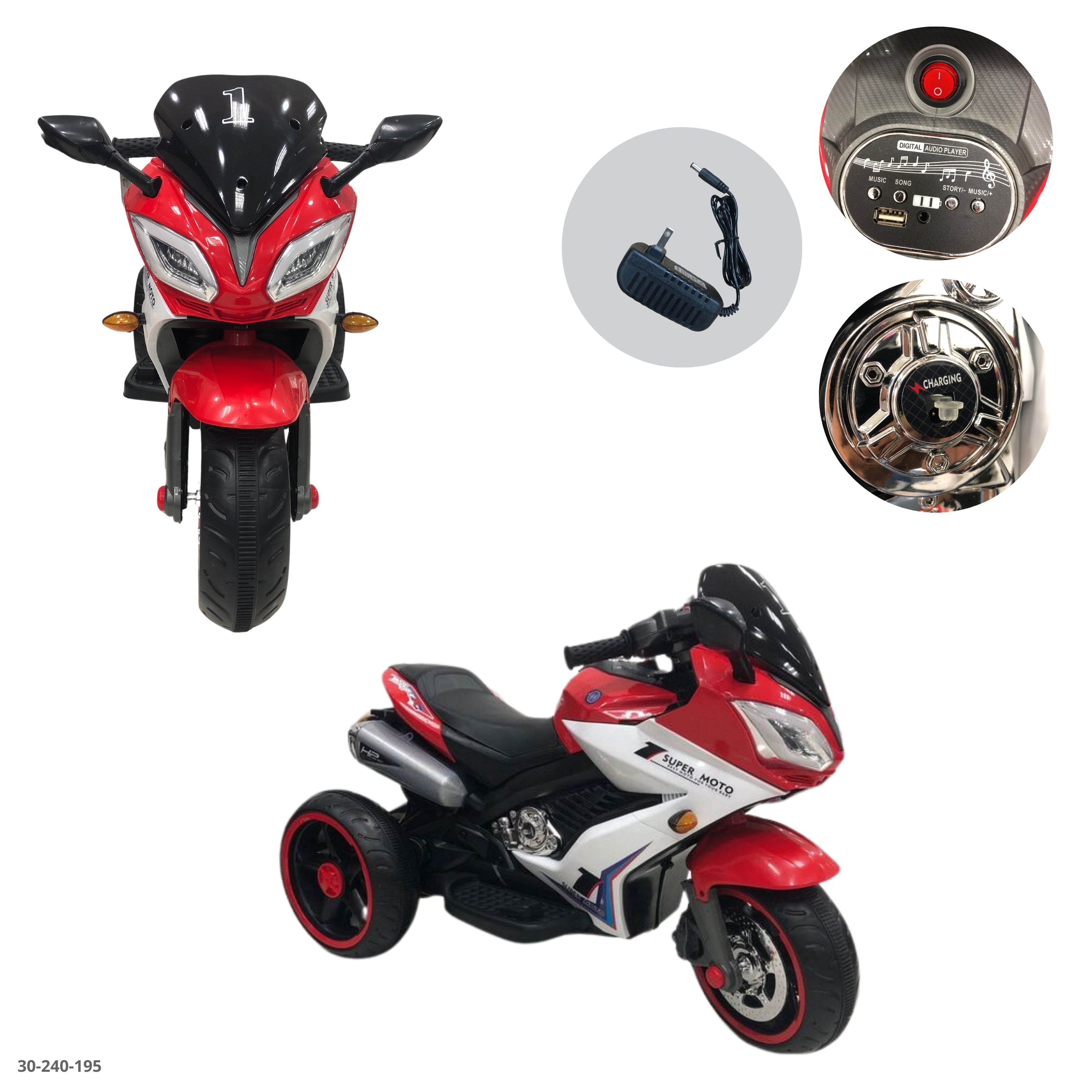 MOTO ROJA