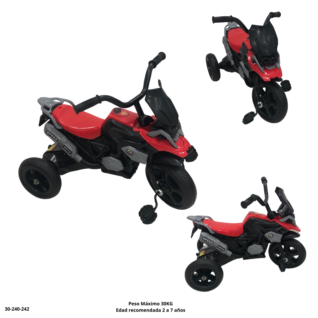 TRICICLO NEGRO/ROJO