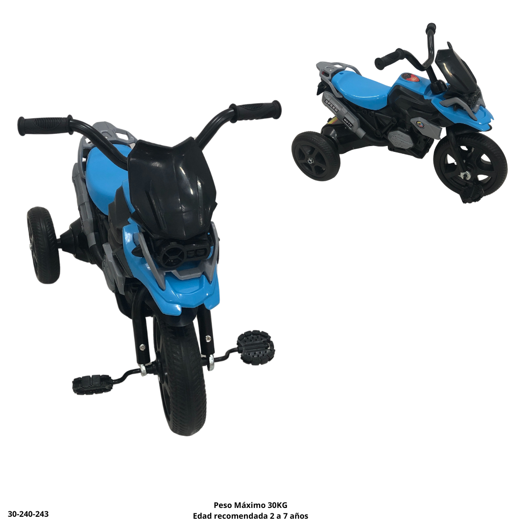 TRICICLO NEGRO/AZUL