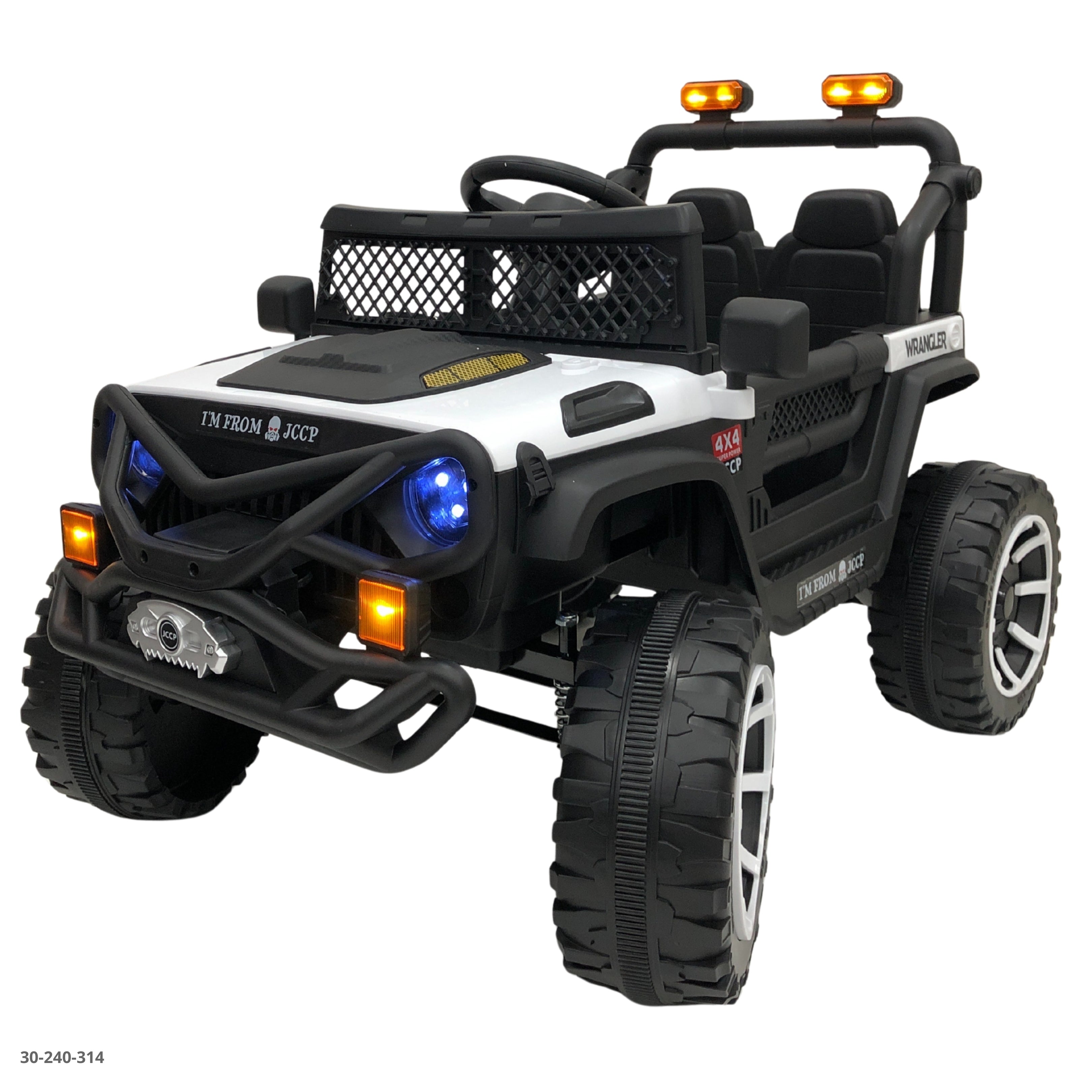 CARRO BLANCO PARA NIÑOS