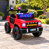 Jeep Eléctrico Montable 4x4 Policía SL-6168 para Niños - en ambiente (30-240-335)