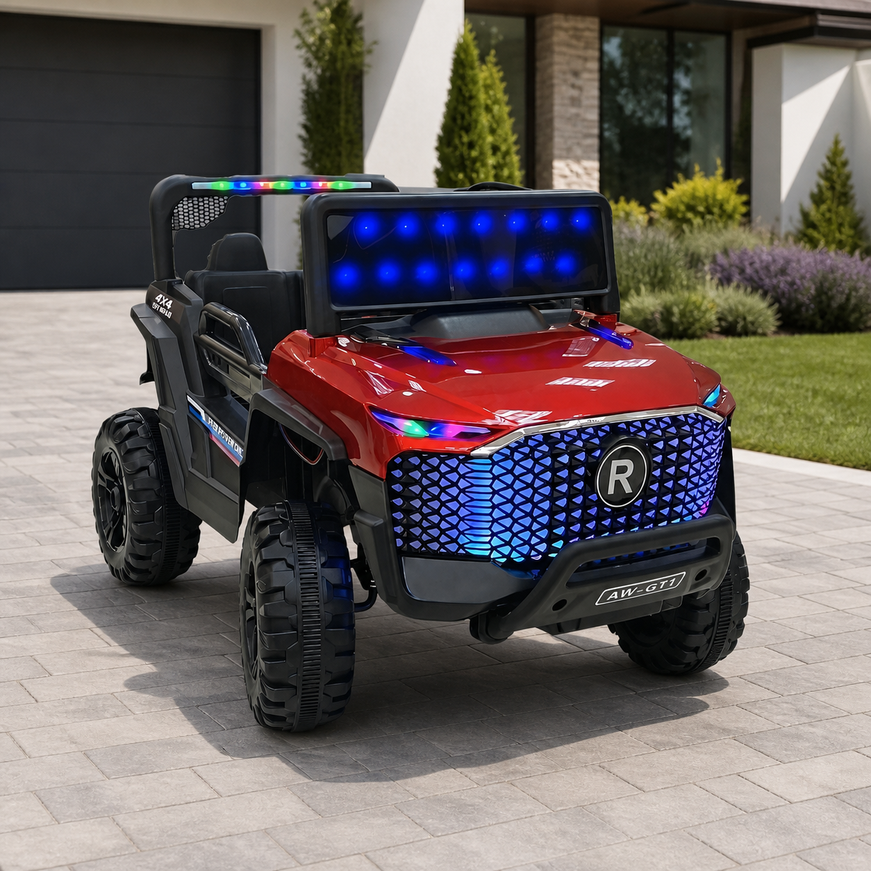 Carro Eléctrico Montable Buggy Super Car AW-GT1 4x4 para Niños en ambiente exterior