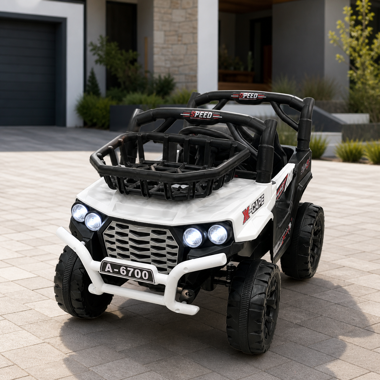 Buggy Eléctrico Montable X-Cape A-6700 para Niños en ambiente exterior