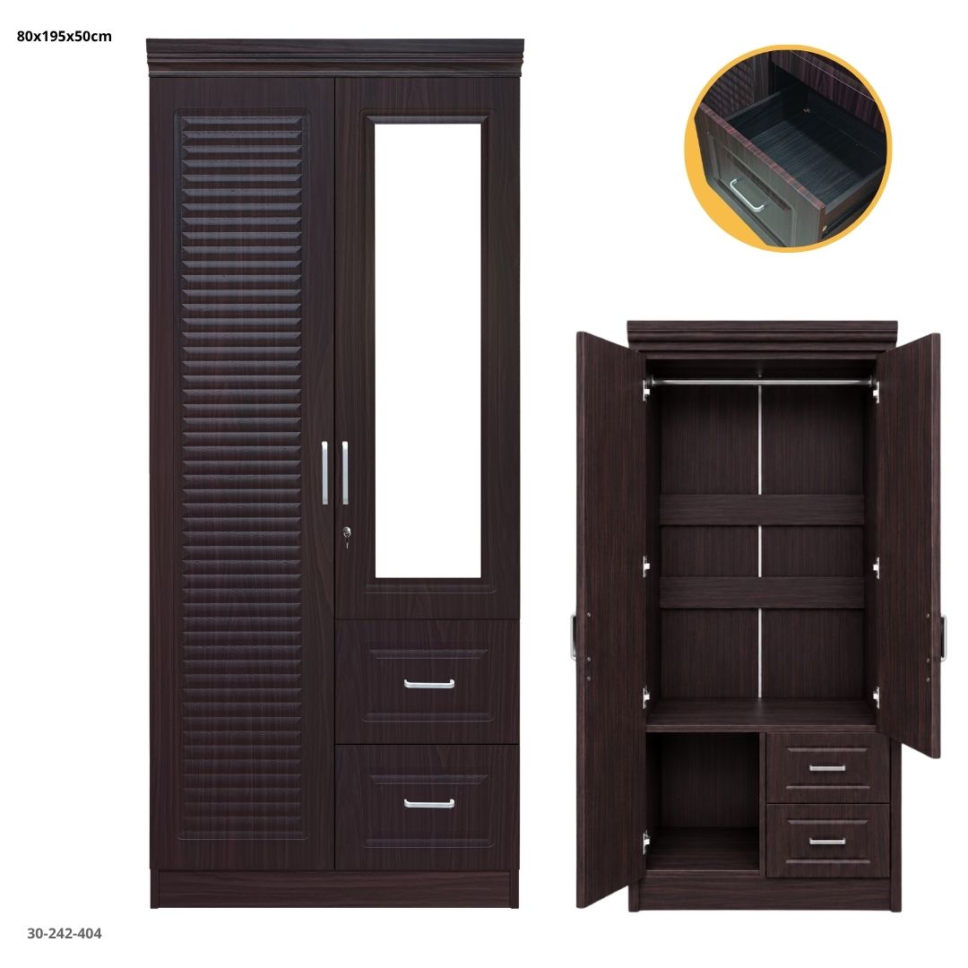 Armario Wengue 80*50*195 W082-7R - vista 3 (30-242-404)