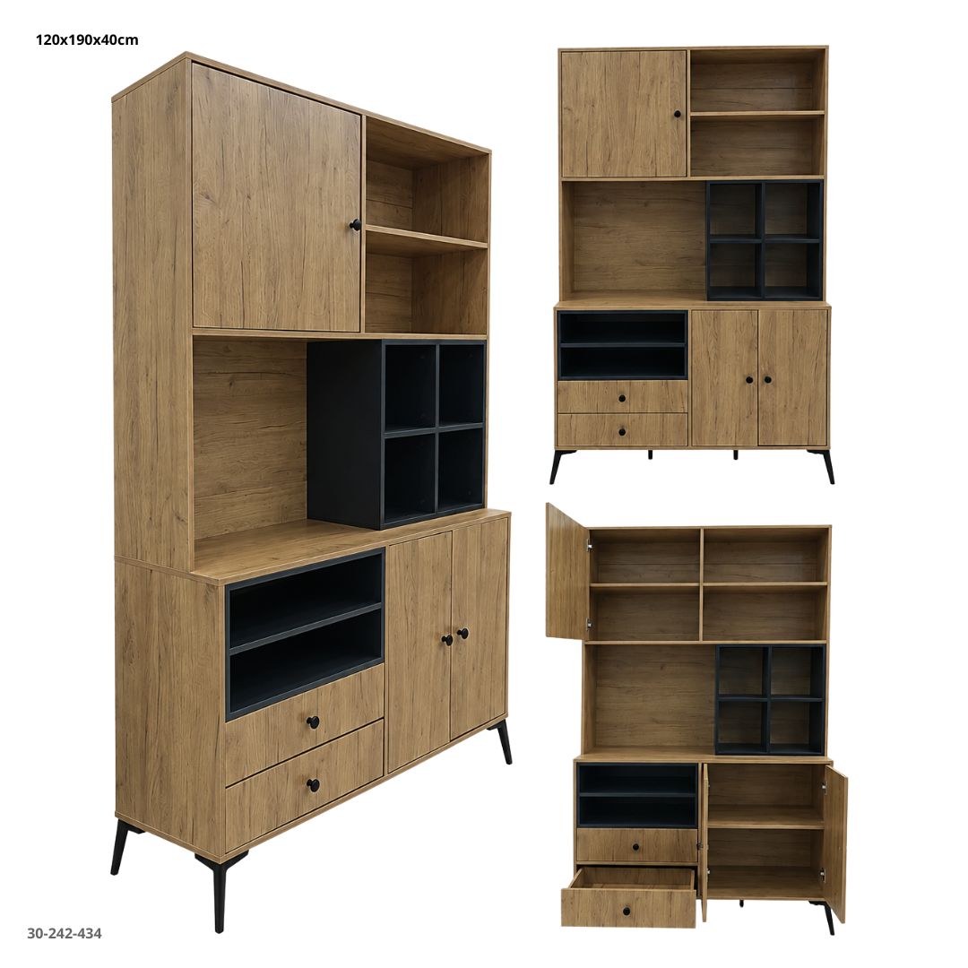 Kitchen Cabinet 120x40x190 cm MK23